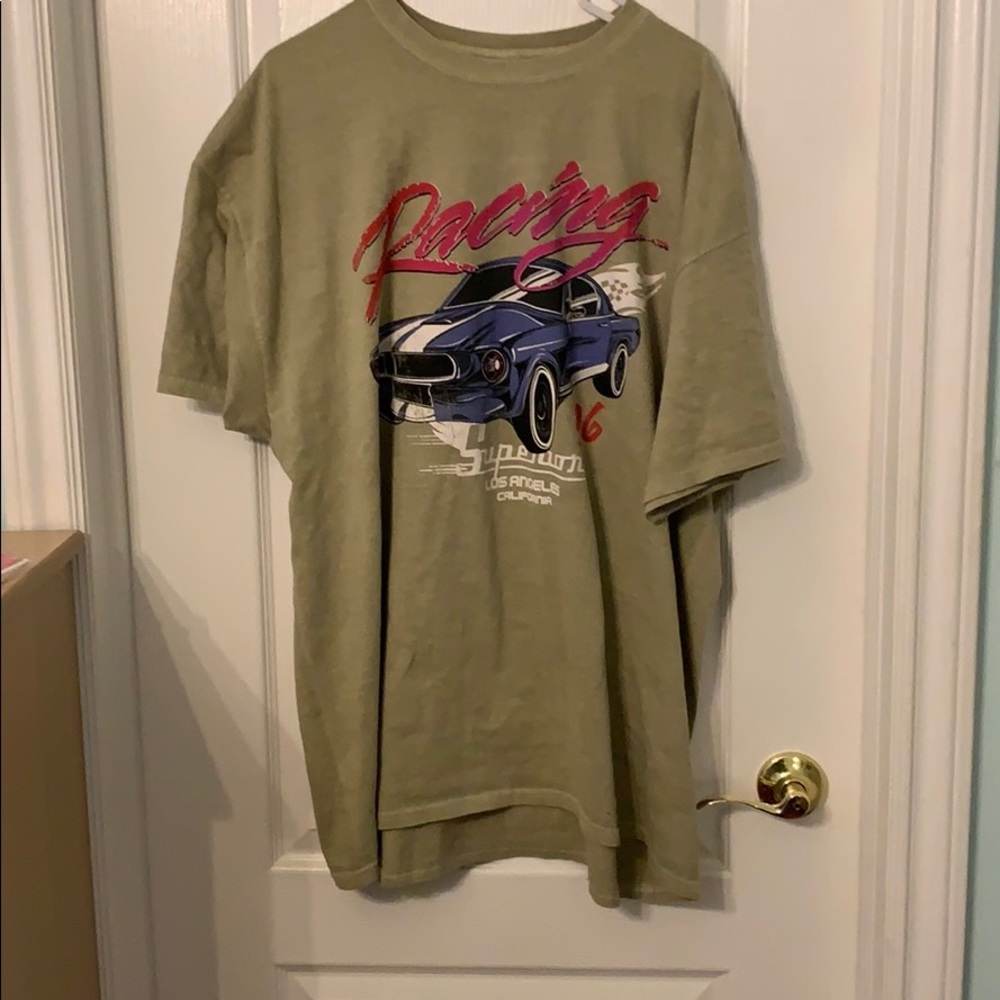 vintage car graphic